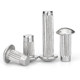 Yiser Factory Stainless Steel Sign Rigged Knurled Rivets