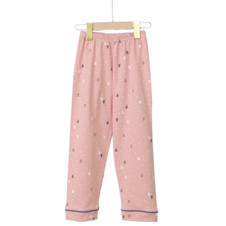 Girls pure cotton pajamas, spring and autumn style