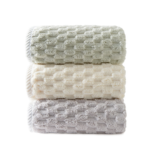 毛巾浴巾三件套女2025新款比全棉纯棉吸水速干家用大人高级裹巾男