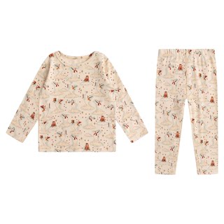 Danish ks christmas home clothes baby autumn and winter inner wear