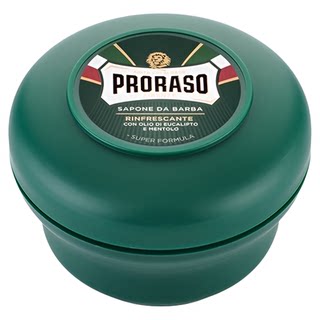 Proraso men's shaving soap imported from italy