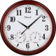 Telesonic Uranus retro silent wall clock