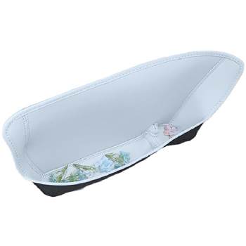 Fully enclosed door storage box