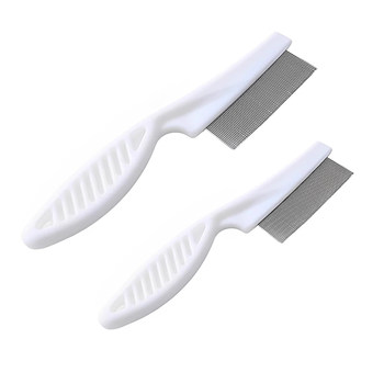 Cat and puppy flea comb cat fine tooth comb pet straight line
