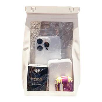 Mobile phone waterproof bags can accommodate multiple pieces at the same time