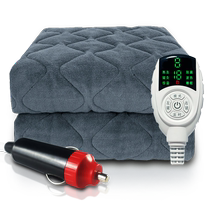 Car electric blanket 12V car 24V large truck outdoor DC low voltage double RV SUV car electric mattress