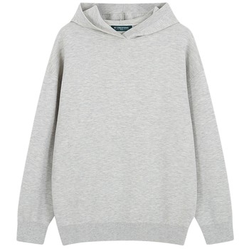 Baipin 2025 autumn new hooded sweatshirt men's casual inner knitted sweater men's warm pullover top Baipin 2025 autumn new hooded sweatshirt men's casual inner knitted sweater men's warm pullover top