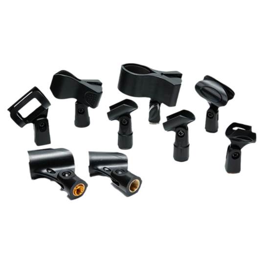 欧特声通用型麦克风有线无线话筒夹子支架固定夹头配件大号咪麦夹