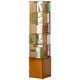 Trojan man rotating bookshelf cabinet store landing