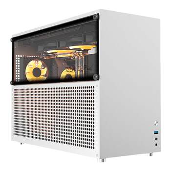 360 water-cooled hot-selling chassis matx all-aluminum