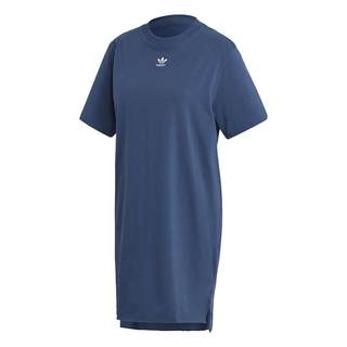 Adidas/阿迪达斯正品三叶草女子宽松休闲运动短袖连衣裙 FM3278