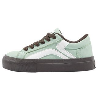 鮀品厚底板鞋女2025冬季新款薄荷生巧运动鞋子百搭美式高街面包鞋