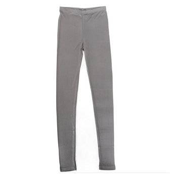 Double-sided knitted silk cropped pants cigarette pants pencil pants plus size women's pants mulberry silk leggings yoga pants