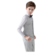 Childrens dress boys suit flower girl piano chorus suit performance suit small host suit