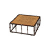 Bamboo old watch small tea table handmade bamboo antique small kang table