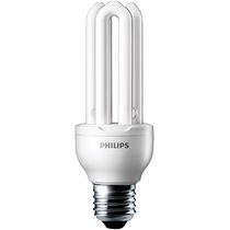 Philips u - type energy - saving lamp e14e27 screw household 2u lighting tube three basic color ultra - bright light lamp bulb