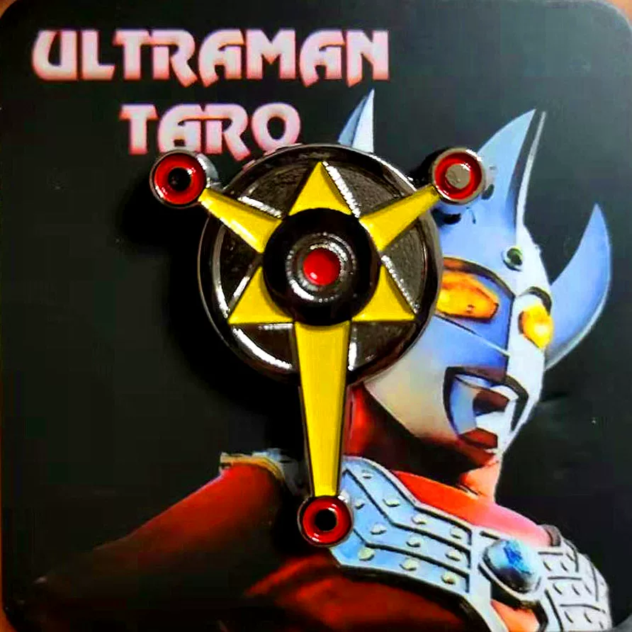 Значок-голосовой изменитель Spot Ultraman Taro, алюминиевый вариант 2018WF, 1:1, версия для ношения Taiga