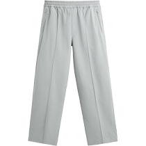 ZARA 2024 autumn new product mens medium gray loose technical fabric casual trousers 3918365 809