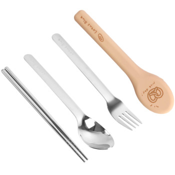 Stainless steel chopsticks, spoons, forks, portable tableware