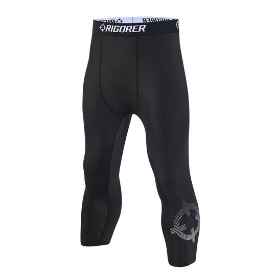 Zhizhe compression pants men's basketball high-elastic quick-drying fitness pants