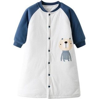 Baby nightgown, autumn and winter baby pajamas, winter sleeping bag