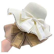 Internet celebrity hat womens summer sun protection beach straw hat summer outdoor womens sun hat versatile cool hat comfortable