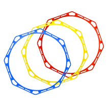Agility circle physical fitness ring basketball football footstep training equipment childrens physical training ring sports jumping ring