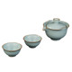 Qingdan Ru Kiln Portable Travel Tea Group Jingdezhen Ceramics