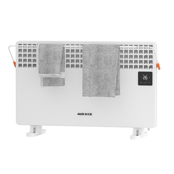 Oaks convection heater floor-mounted and wall-mounted dual-purpose