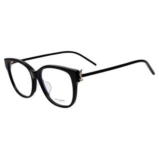 圣诞礼物YSL圣罗兰眼镜架女胶囊系列黑框素颜近视镜框SL M48O_B/F