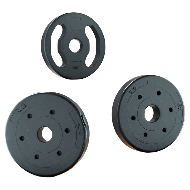 Barbell plates, dumbbell plates, small hole home fitness weight plates