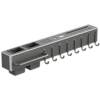 Stainless steel knife holder wall-mounted hole-free