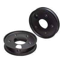 Dongfeng 450CLC modified closed wheel hub aluminum alloy full coverage wheel cover black warrior wheel cover cover