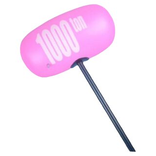 Xiangcai large inflatable hammer black thousand ton hammer for children