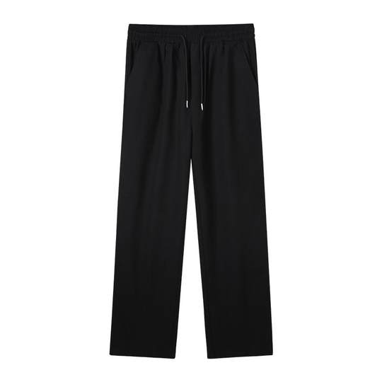 Pull back new winter style draped plus velvet casual straight pants