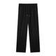 Pull back new winter style draped plus velvet casual straight pants