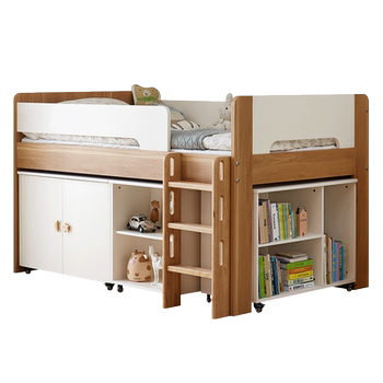 Quanyou home teenager half height bed storage