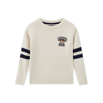 TeenieWeenie Kids Bear Childrens Clothing 24 Autumn and Winter New Boys Casual College Style Wool Pullover Sweater