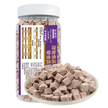 Chong guifei freeze-dried duck meat cubes are rich in nutrients