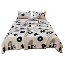 Thickened milk coral fleece blanket summer blanket flannel sheet single office nap small blanket sofa blanket