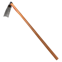 German quality hoe agricultural weeding hoe manganese steel thickened hoe vegetable planting land reclamation bamboo shoot digging long-handled hoe