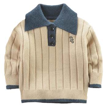 Fashionable autumn and winter baby cashmere sweater boy sweater jacket Fashionable autumn and winter baby cashmere sweater boy sweater jacket