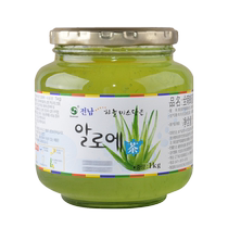 Jeonnam South Korea imported honey aloe tea 1kg fresh taste and easy to prepare large-capacity party fruit tea
