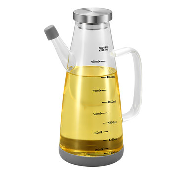 Cui dahuang high borosilicate glass oil kettle for home kitchen without oil, the first oil bottled sauce and vinegar, special food grade
