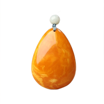 Pro-precious crystal collection grade old wax jujube beads natural beeswax bracelet loose bead pendant bracelet necklace handheld women