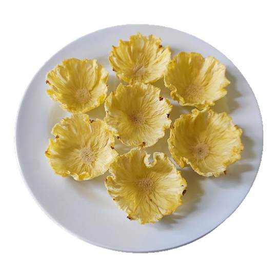 徐小豆碗形菠萝干果片 西点心蛋糕top装饰凤梨干西餐烘焙水果干