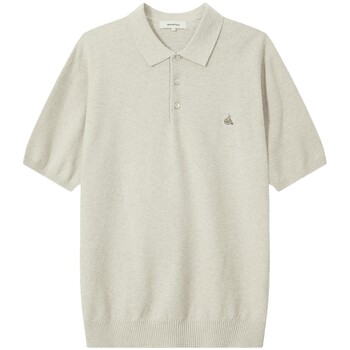 Beanpole ເສື້ອຍືດແຂນສັ້ນ polo ແຂນສັ້ນຫຼາຍສີແບບຜູ້ບໍລິຫານທຸລະກິດຜູ້ຊາຍ