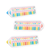 Tumuli Childrens Abacus Primary School Students Everest count 13 stalls 5 Everest Abacus math teaching aids Kindergarten count Divine Instrumental Plus Subtraction Counter A Sophomore Textbook Learning Supplies Abacus