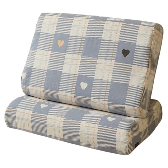 2025新款纯棉乳胶枕套一对装100全棉40x60单个儿童小枕头套30x50