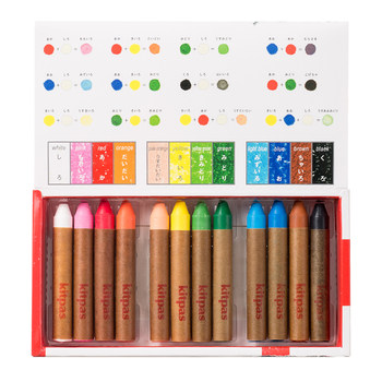 Kitpas non-stick, washable, safe and non-toxic crayons